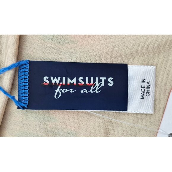 NWT Women's - Swimsuits For All Tropical Bikini Bottoms, Size 20 - Picture 5 of 8